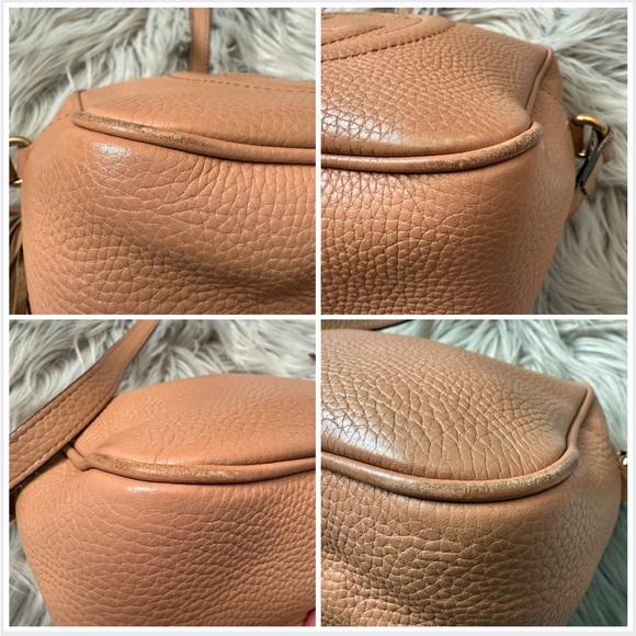 GUCCI Pebbled Calfskin Small Soho Disco Bag - Picture 15 of 16